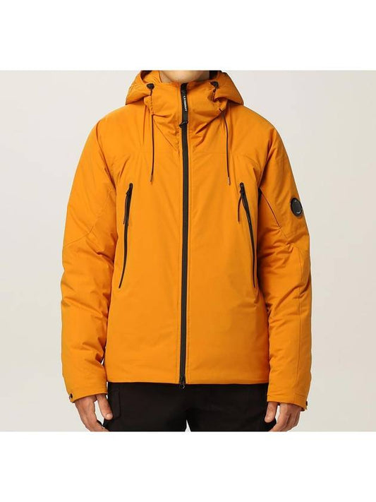 Men's Protech Lens Down Hooded Jacket Orange - CP COMPANY - BALAAN 2