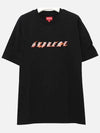 SS22KN81 BLACK Fire Logo TShirt - SUPREME - BALAAN 1