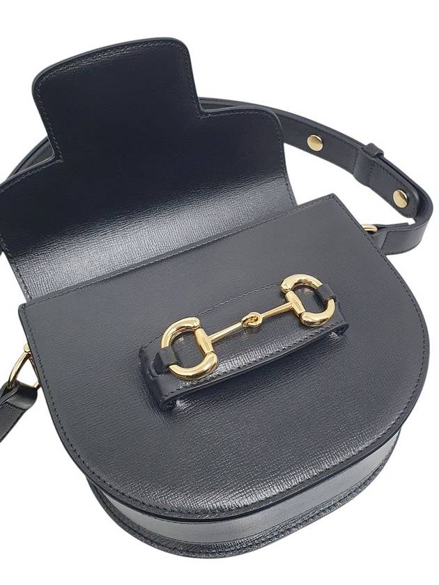 760191 Horsebit 1955 round mini shoulder bag - GUCCI - BALAAN 8