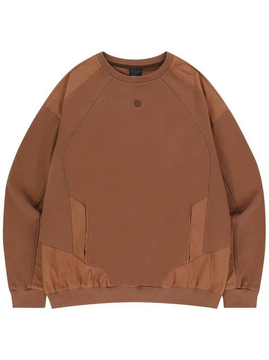 OG Shield Pocket Sweatshirt Brown - OFFGRID - BALAAN 1