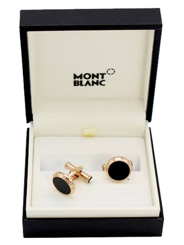 Meisterst?ck Cufflinks Black - MONTBLANC - BALAAN.