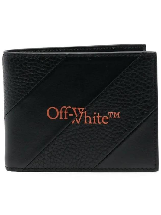 logo print half wallet OMNC053 - OFF WHITE - BALAAN 1