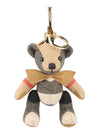 Checked Bear Keychain Beige - BURBERRY - BALAAN 2