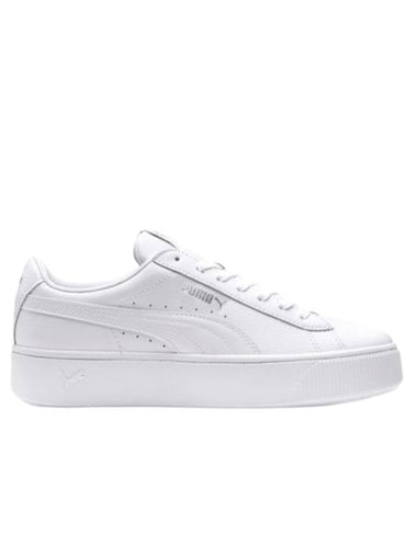 Vikky Stacked Low Top Sneakers White - PUMA - BALAAN 1