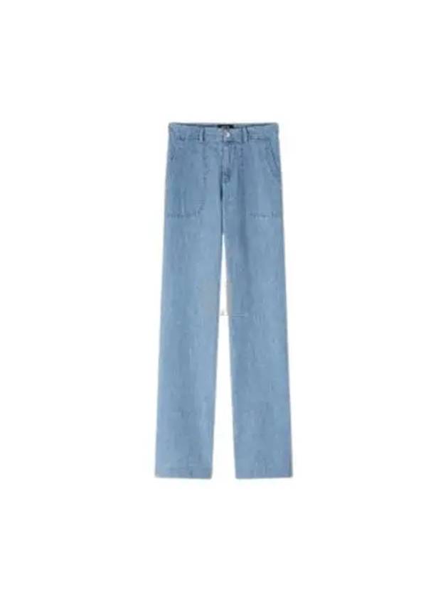 Seaside Straight Jeans Light Blue - A.P.C. - BALAAN 2