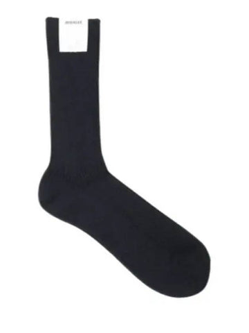 COTTON CASHMERE LOW GAUGE SOX BLACK A00S01SX blend socks - AURALEE - BALAAN 1