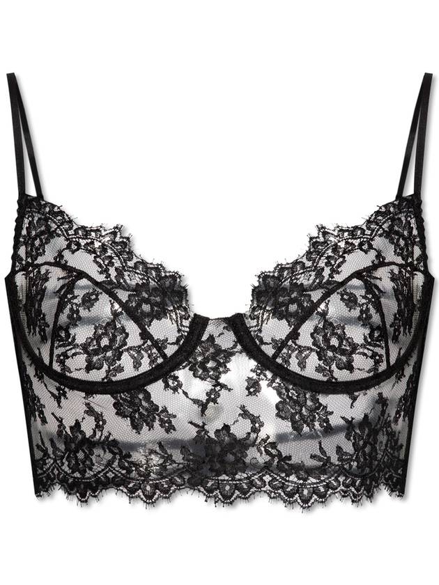 Women Bra Dolce Gabbana Lingerie Top s Black - DOLCE&GABBANA - BALAAN 1