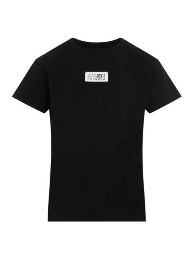 Logo Short Sleeve T-Shirt Black - MAISON MARGIELA - BALAAN 3