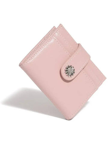 Mini Daisy Photo Slot Coin Card Wallet Baby Pink - LE MASQUE - BALAAN 1