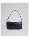 RACHEL CIRCULAR CROCO EMBOSSED LEATHER BLACK B1BTFM032WSBBK0CW0 - BY FAR - BALAAN 2