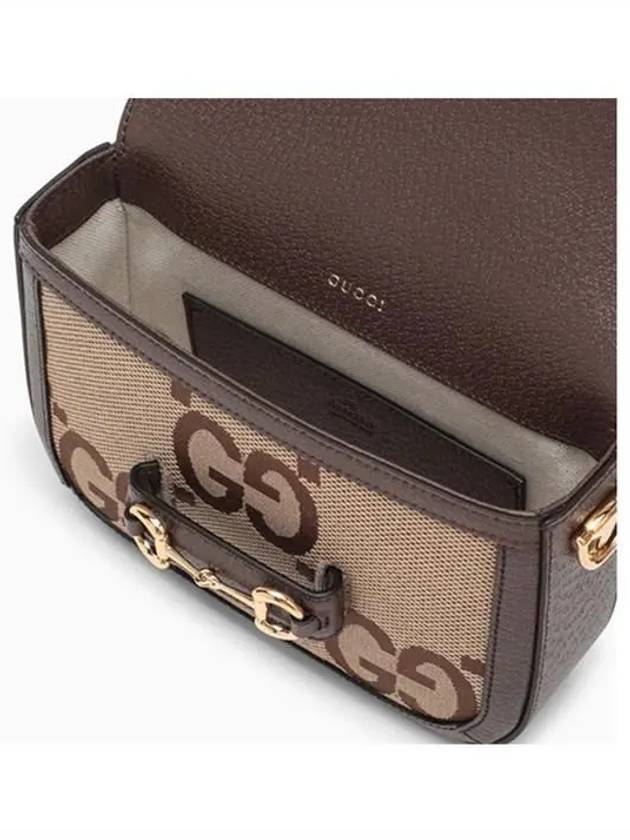 Horsebit 1955 Jumbo GG Mini Bag Camel - GUCCI - BALAAN 6