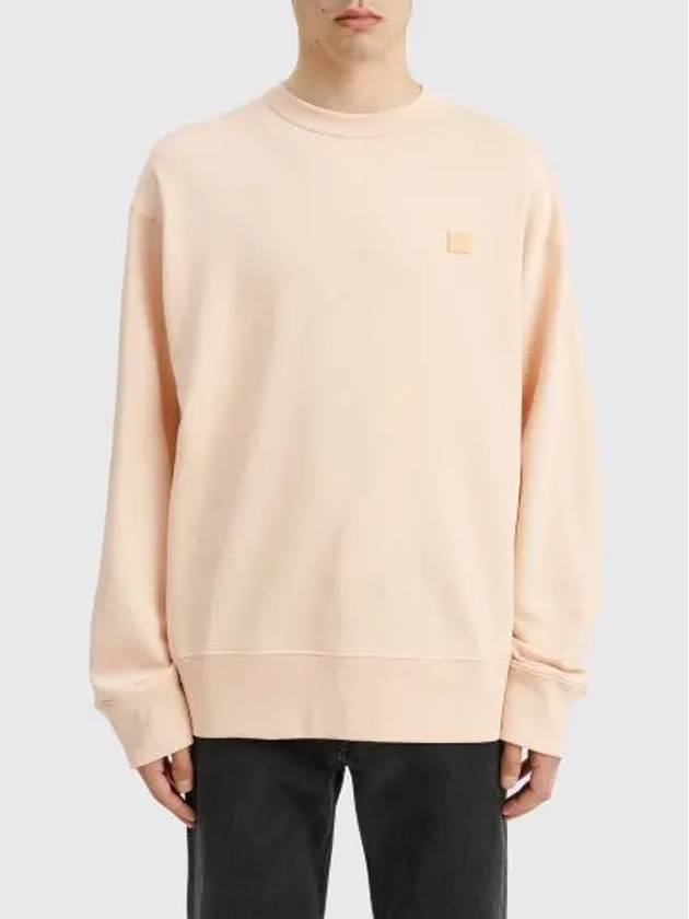 FACE patch sweatshirt powder pink FA UX SWEA000077 - ACNE STUDIOS - BALAAN 3