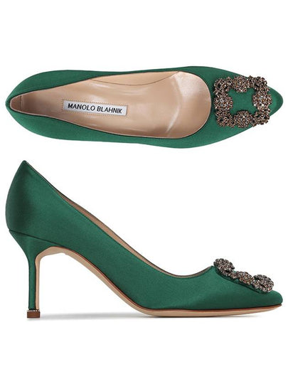 Heel Pumps 32326940001 3017 Green - MANOLO BLAHNIK - BALAAN 2