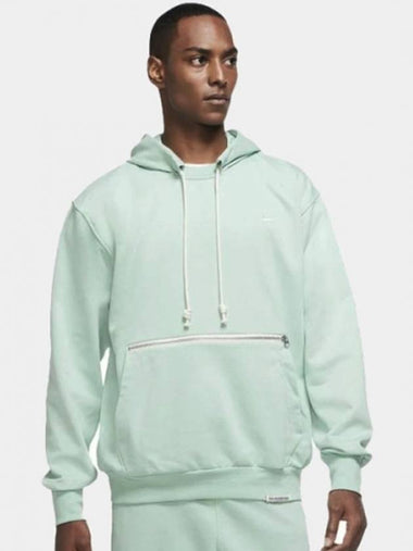 01CV0864386Standard issue solo swoosh hooded tshirtmint green - NIKE - BALAAN 1