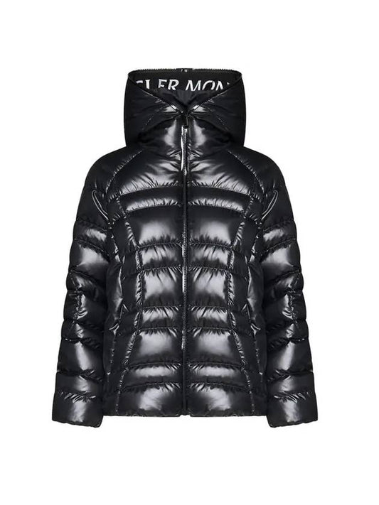 Narlay Short Down Jacket Black - MONCLER - BALAAN.