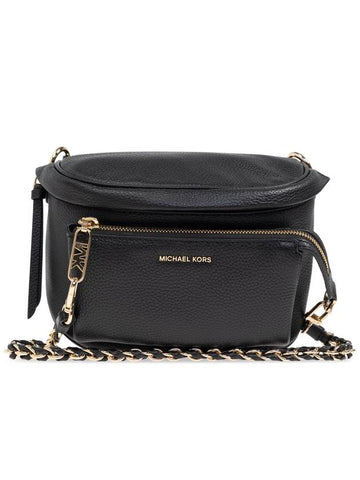 Michael Michael Kors Shoulder Bag Slater, Women's, Black - MICHAEL KORS - BALAAN 1