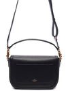 All Time Grained Calfskin Shoulder Bag Black - VALENTINO - BALAAN 5