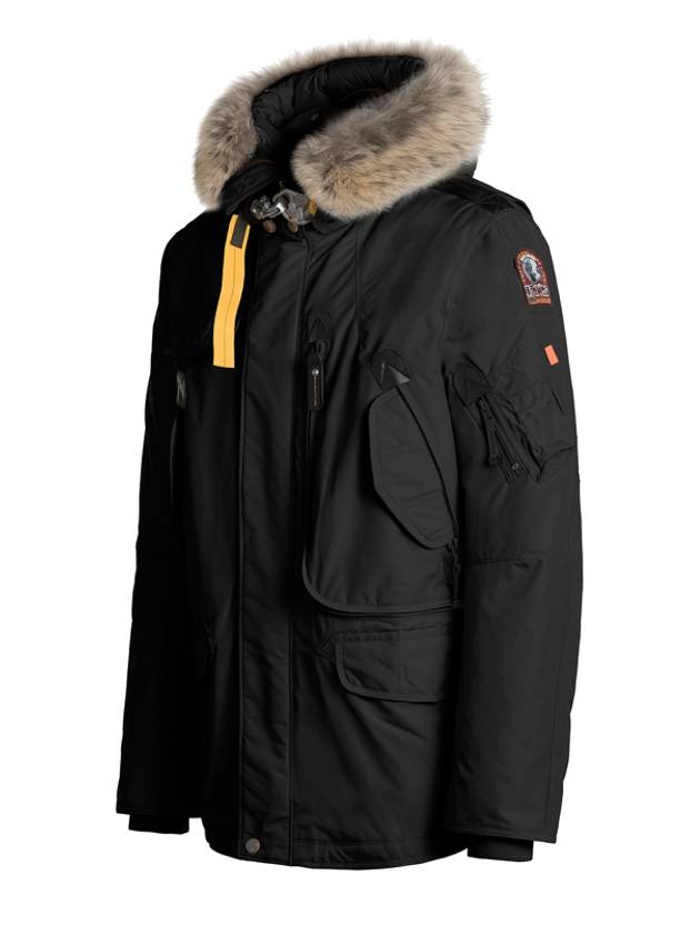 Men's Right Hand Parka Black - PARAJUMPERS - BALAAN 6