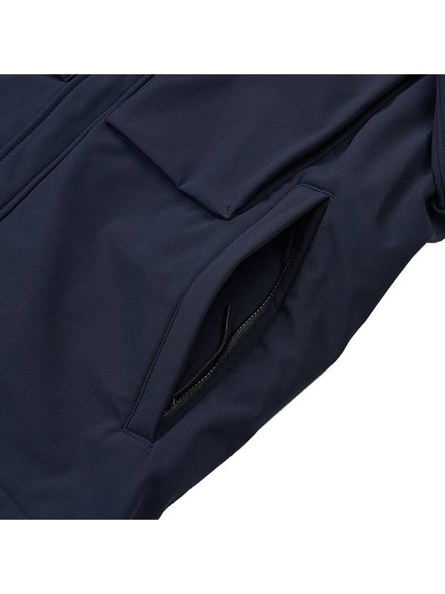 Men's Shell R Lens Wappen Hooded Jacket Navy - CP COMPANY - BALAAN 9