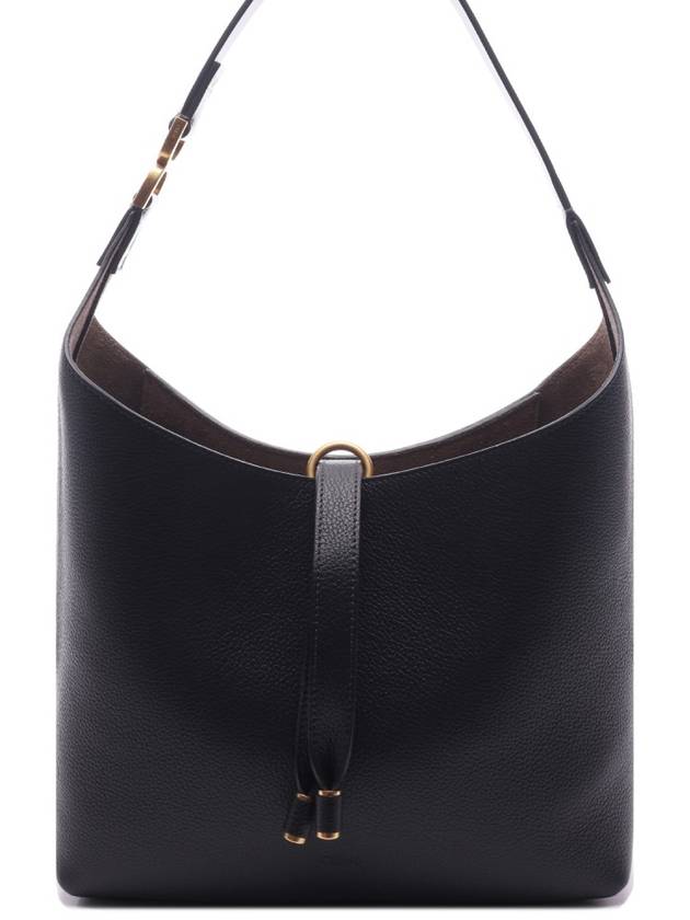 Marcie Small  Shoulder Bag Black - CHLOE - BALAAN 3