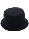 Flower Logo Bucket Hat Black - KENZO - BALAAN 4