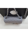 Classic Lambskin Mini Shoulder Bag Light Grey - CHANEL - BALAAN 4