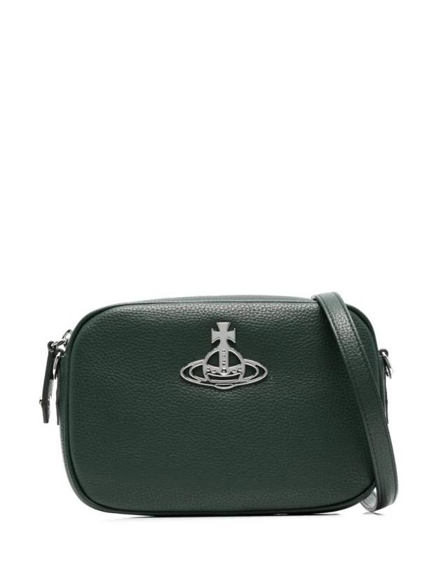 Anna Fake Leather Camera Cross Bag Green - VIVIENNE WESTWOOD - BALAAN 1