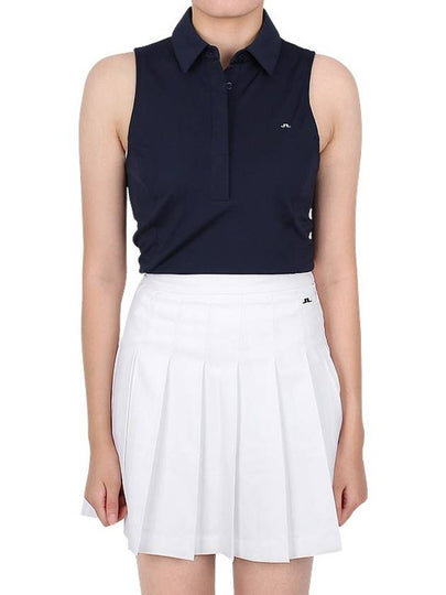 Women's Dena Polo Sleeveless Navy - J.LINDEBERG - BALAAN 2