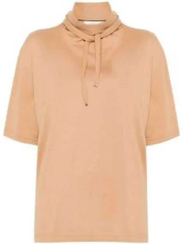 Women's Foulard Short Sleeve T Shirt Sand - LEMAIRE - BALAAN 2