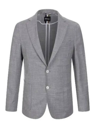 Boss linen blend single jacket - HUGO BOSS - BALAAN 1