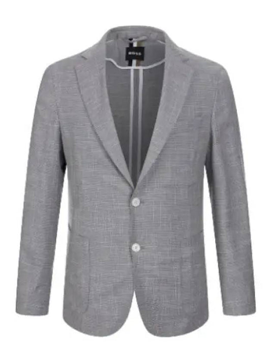 Boss Linen Blend Single Jacket Formal Suit Blazer - HUGO BOSS - BALAAN 1