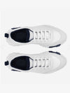 Bouncing Sneakers Calfskin Suede Goatskin Blanc - HERMES - BALAAN 4