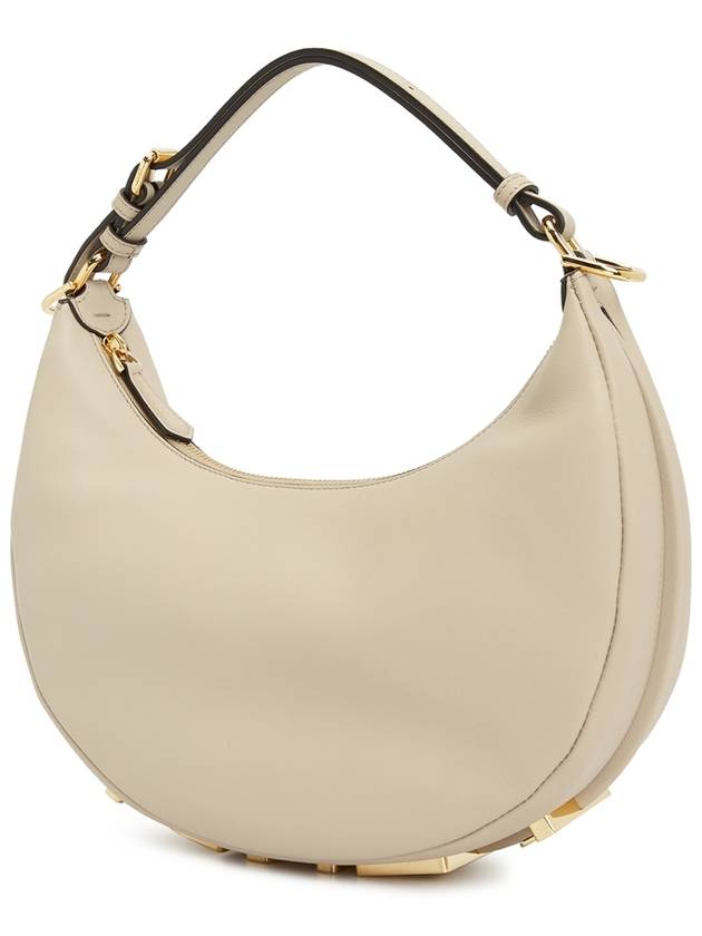 Fendigraphy Small Hobo Shoulder Bag Beige - FENDI - BALAAN 3