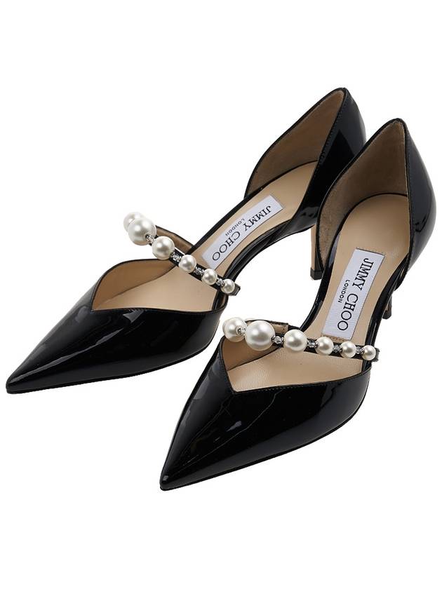 Women s Aurelie 65 Pumps XKM BLACK WHITE - JIMMY CHOO - BALAAN 1