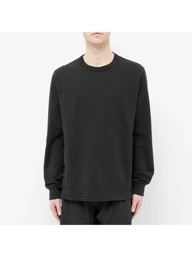 Shadow Project Fleece Sweatshirt Black - STONE ISLAND - BALAAN 1