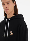 Chillax Fox Patch Classic Hoodie Black - MAISON KITSUNE - BALAAN 6