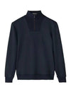 Technical pullover knit half zip-up blue navy men's FAL5721 W000 - LORO PIANA - BALAAN 2