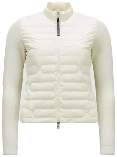 Women s Logo Patch Padded Cardigan 9B00028 M1367 20O - MONCLER - BALAAN 1