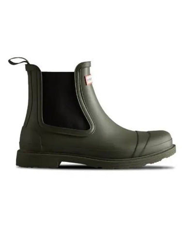 Women s Commando Chelsea Rain Boots Dark Olive - HUNTER - BALAAN 1