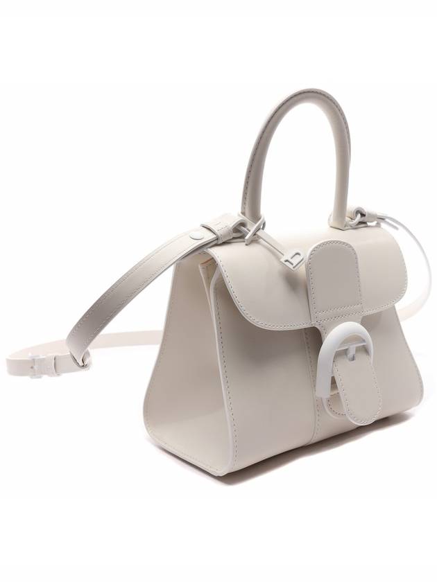 Brillant Mini Box Tote Bag Ivory - DELVAUX - BALAAN 4