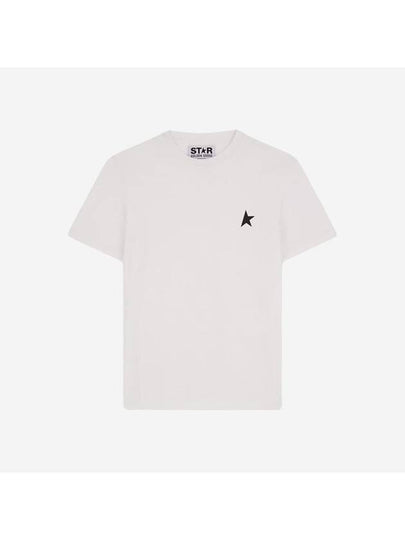 Black Star Collection Short Sleeve T-Shirt White - GOLDEN GOOSE - BALAAN 2