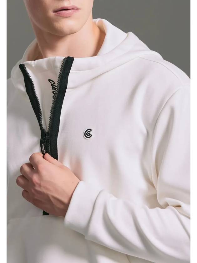 Online Exclusive Men s Cushioned Anorak Long Sleeve Hooded T shirt White - CLEVELAND GOLF - BALAAN 3