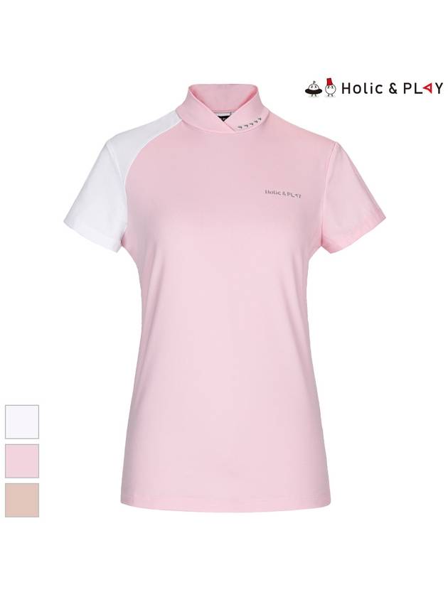 Uveil color variation high neck t-shirtHC2WTS004 - HOLIC&PLAY - BALAAN 2