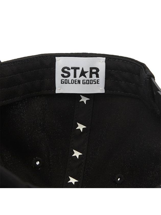 Star Papyrus Demos Ball Cap Black - GOLDEN GOOSE - BALAAN 9