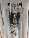 Men's Freddie Mercury Vintage Gray Hoodie G9O94T - DOLCE&GABBANA - BALAAN 5