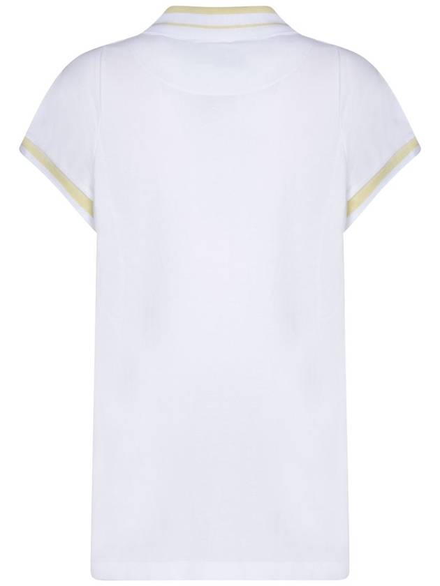 Embroidered ORB Polo Shirt White - VIVIENNE WESTWOOD - BALAAN 3