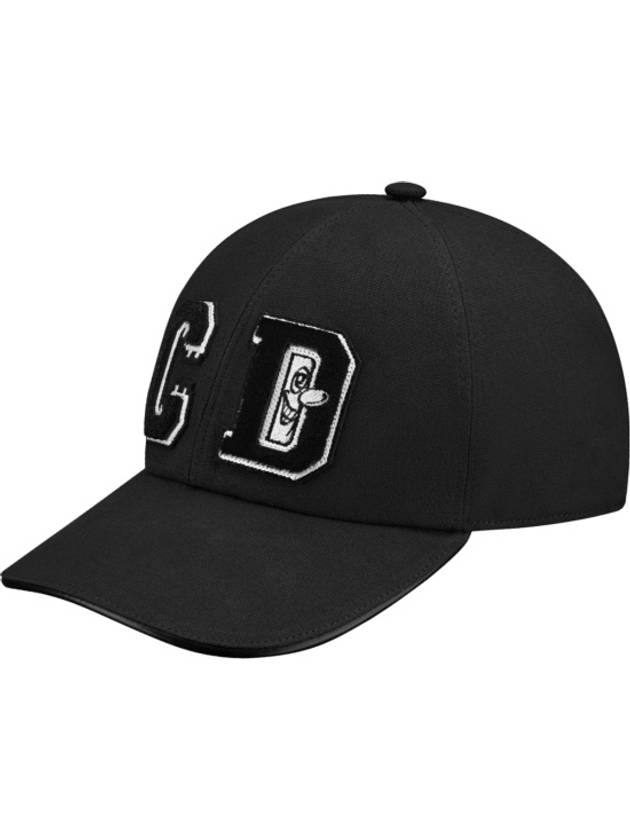 Embroidered Logo Ball Cap Black - DIOR - BALAAN 1