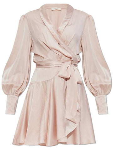 Zimmermann Silk Dress, Women's, Pink - ZIMMERMANN - BALAAN 1