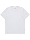 Men's Basic Round Short Sleeve TShirt MMTBM5T43 100 - AT.P.CO - BALAAN 7