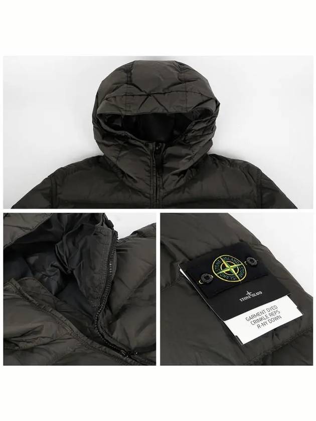 Crinkle Reps Re-Nylon Down Padding Grey - STONE ISLAND - BALAAN 6